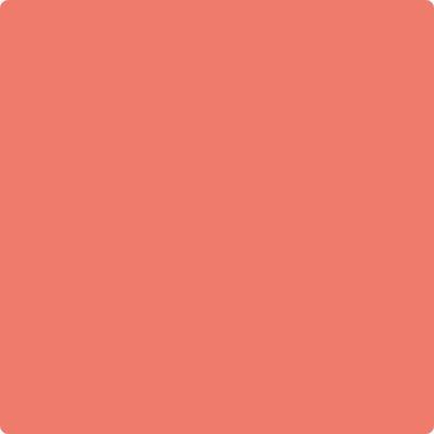 13-Fan: Coral a paint color by Benjamin Moore avaiable at Clement's Paint in Austin, TX.