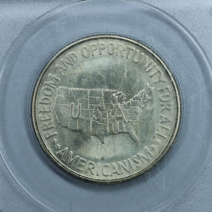 1954 S (San Francisco) Washington Carver Half Dollar 50c Commem. - PCGS MS64 Rattler
