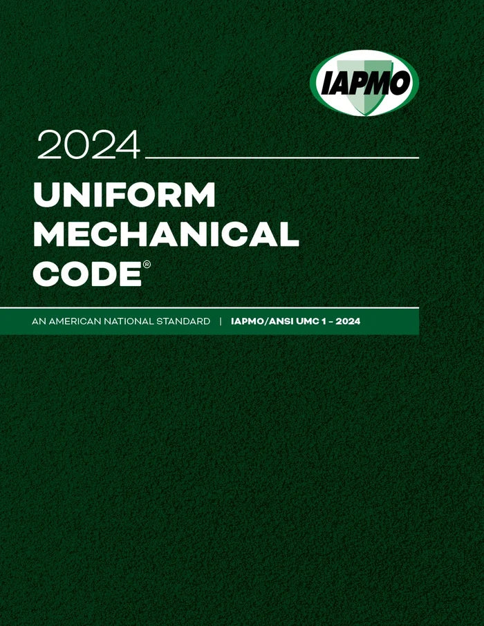 2024 Uniform Mechanical Code