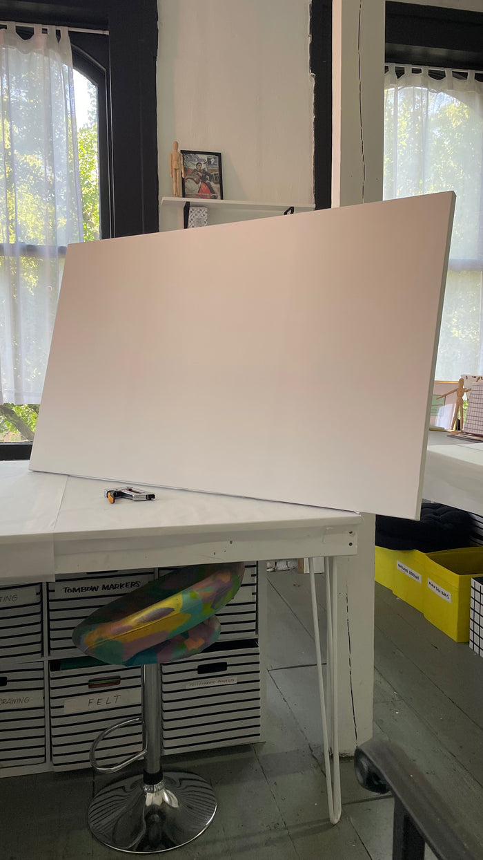 Custom Canvas Stretching • Labor Cost