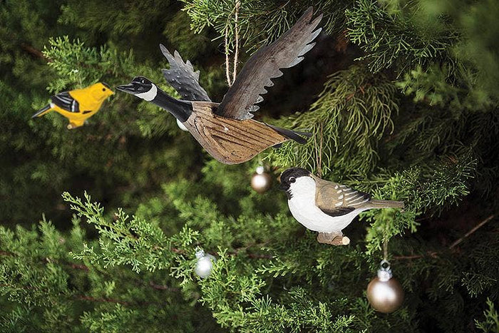 Abbott - Flying Canada Goose Ornament-6"H