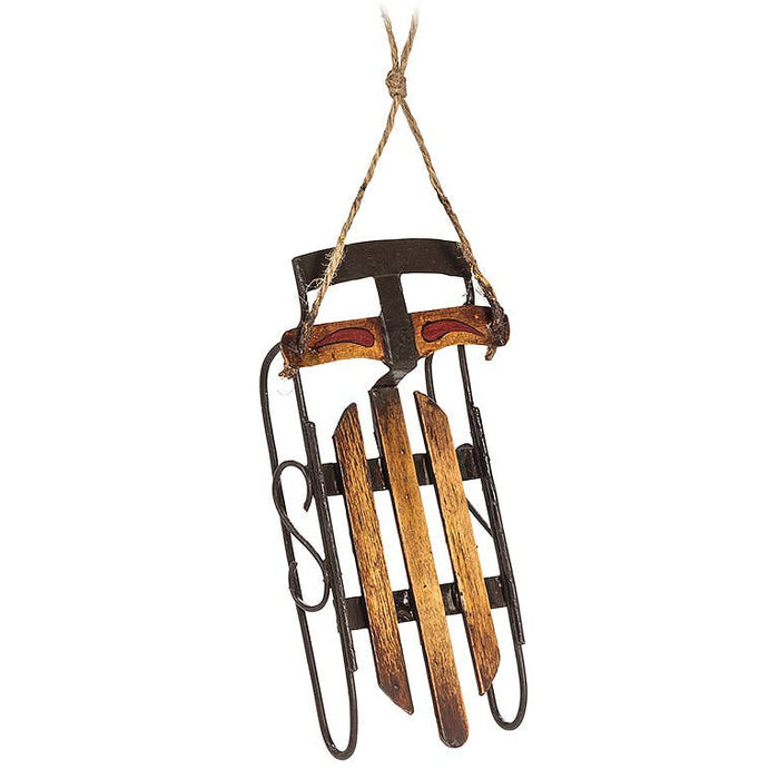 Abbott - Old Style Sled Ornament-5.25" H