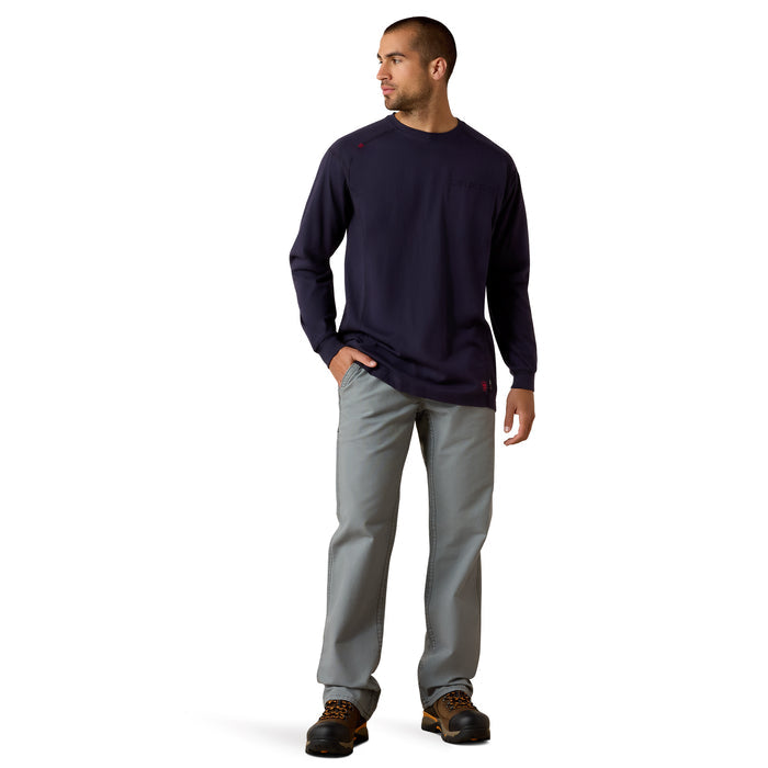 Ariat Men's FR Air Crew Long Sleeve T-Shirt Long Sleeve T-Shirts Ariat