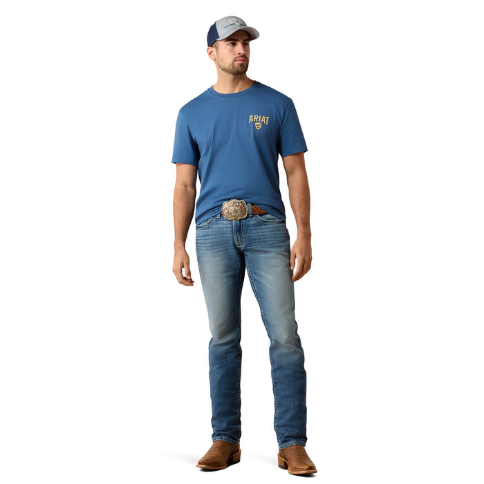 Ariat Men's Lone Longhorn Short Slevee T-Shirt T-Shirts Ariat