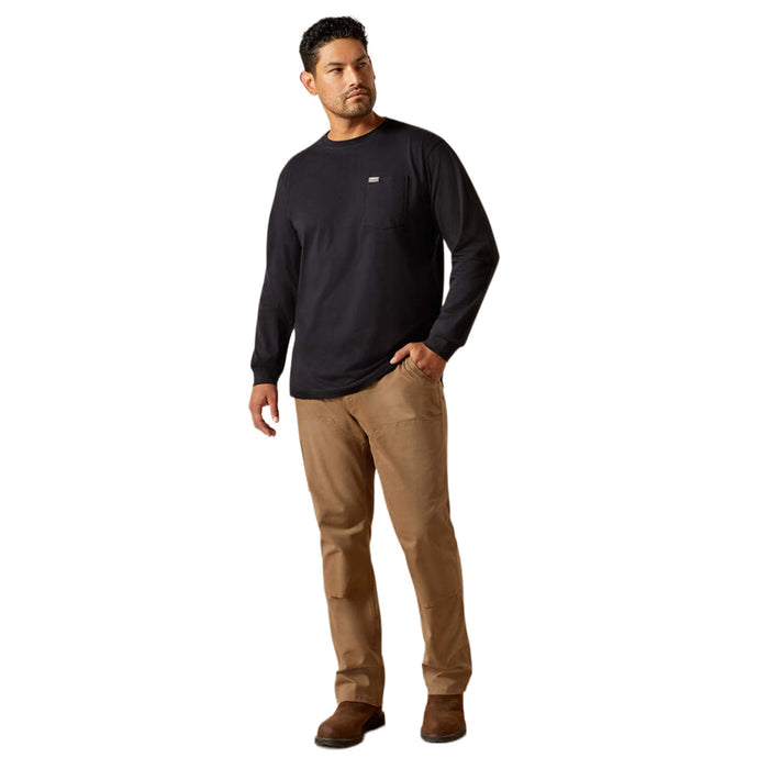 Ariat Men's Rebar Cotton Strong Hardhead T-Shirt Long Sleeve T-Shirts Ariat