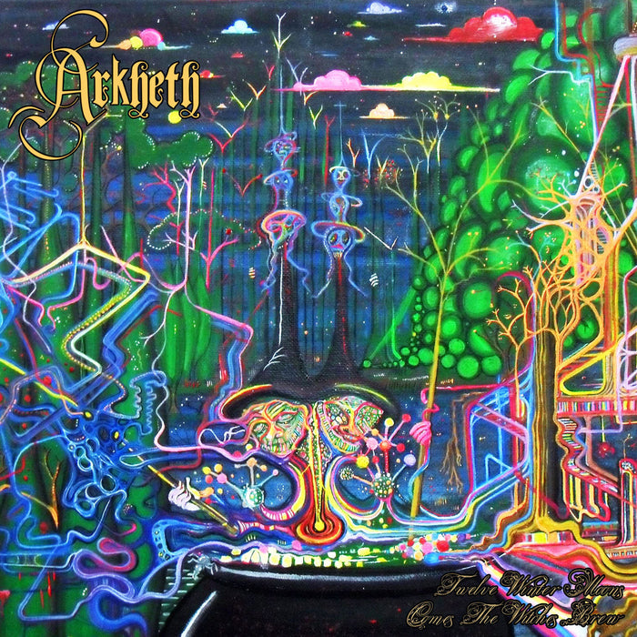 Arkheth (Australia) "12 Winter Moons Comes The Witches Brew" Digipak CD CD