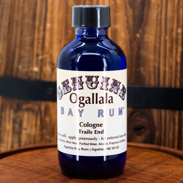 Bay Rum Trails End Edition Scented Cologne | Pack of 2 | Multiple Sizes | Ogallala Bay Rum
