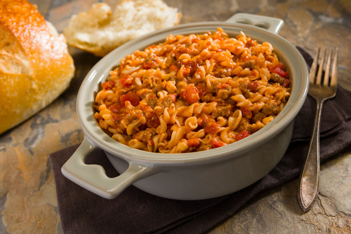 Beef Pasta Marinara Meal
