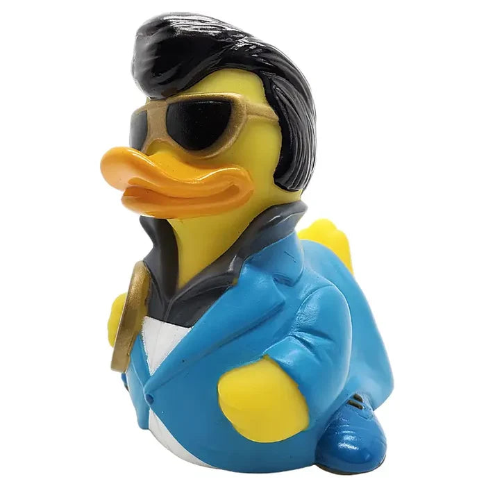 Blue Suede Duck Rubber Duck