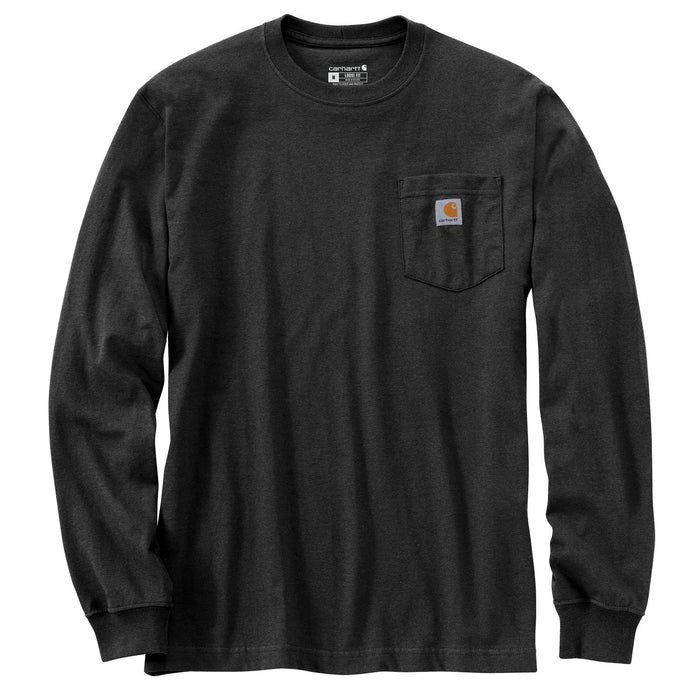 Carhartt Men's Loose Fit Heavyweight Long-Sleeve Pocket Deer Graphic T-Shirt Long Sleeve T-Shirts Carhartt