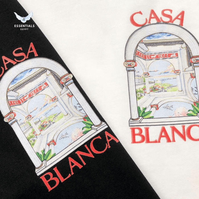 Casablanca T-Shirt – Postcard Logo - ESSENTIALS EGYPT