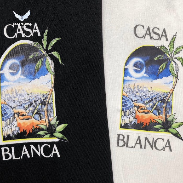 Casablanca T-Shirt – Sunset Postcard - ESSENTIALS EGYPT