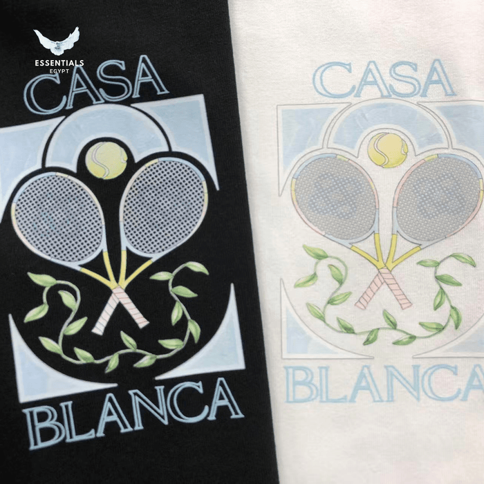 Casablanca T-Shirt – Tennis & Flower Box - ESSENTIALS EGYPT
