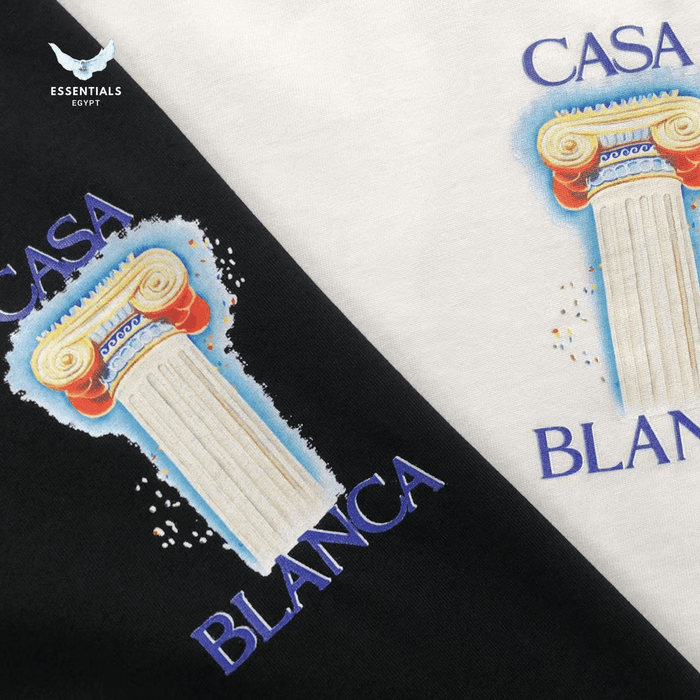 Casablanca T-Shirt – Vase Crest Logo - ESSENTIALS EGYPT