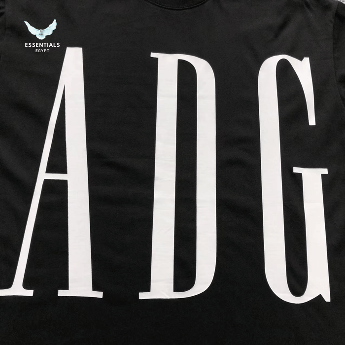 Denim Tears T-Shirt – ADG Oversize Logo - ESSENTIALS EGYPT