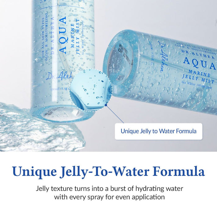 Dr. Althea Aqua Marine Jelly Mist 100ml رذاذ جيلي دكتور ألثيا أكوا مارين - Princess Cosmetics Qatar
