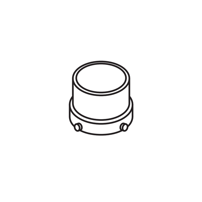 Extension Tube, SKU SCHOTT-Visi-157.569, three quarter front view