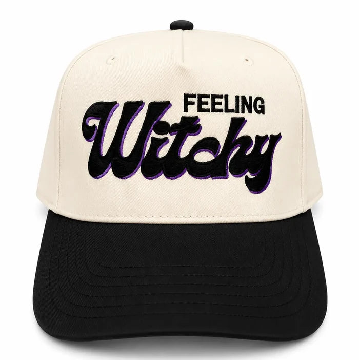 Feeling Witchy Trucker Hat Halloween