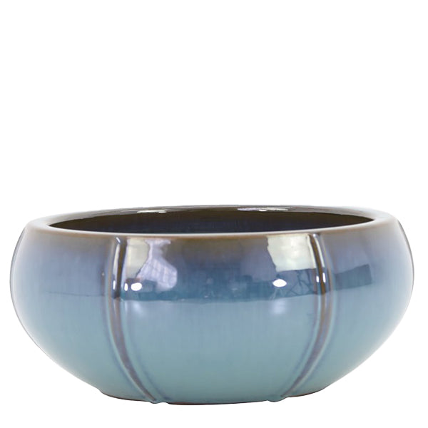Fiona Low Planter Set/2 Blue