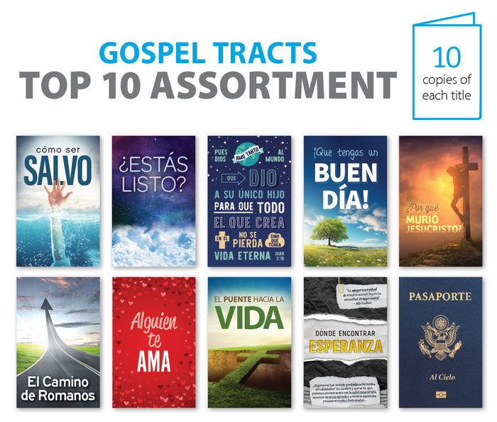Gospel Tracts Top 10 Assortment