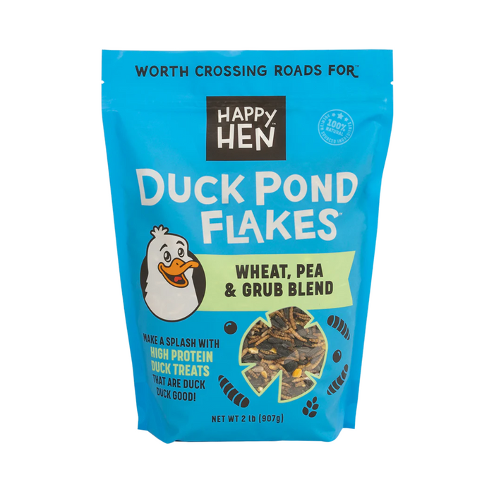 Happy Hen Duck Pond Flakes Treats - Pittsboro Feed