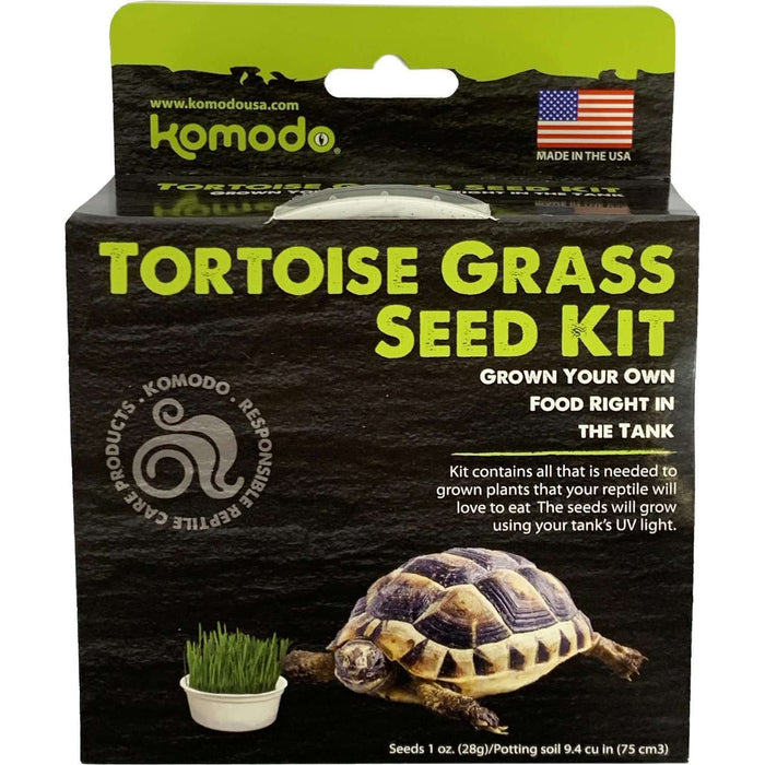 Komodo Grow your Own Tortoise Grass Treat:Jungle Bob's Reptile World