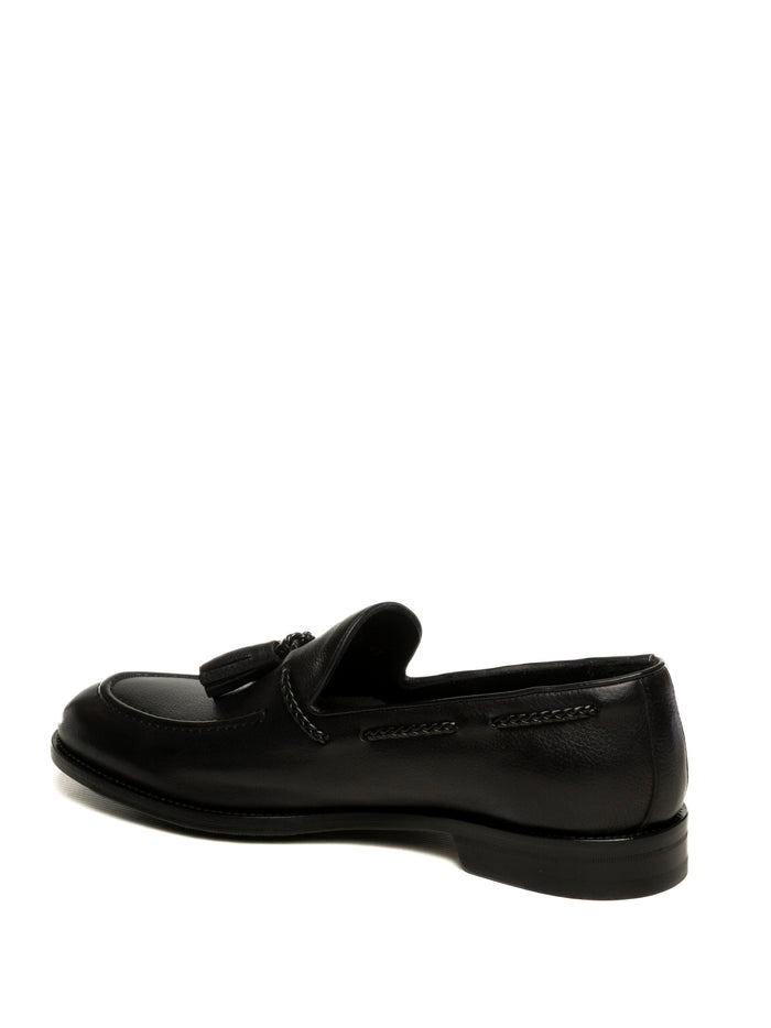 JEROLD WILTON Mocassino nappine grained nero 1161 GRAINED-NERO