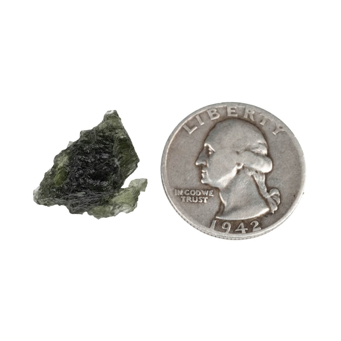 Moldavite 3.02 g 17x16x13mm - InnerVision Crystals