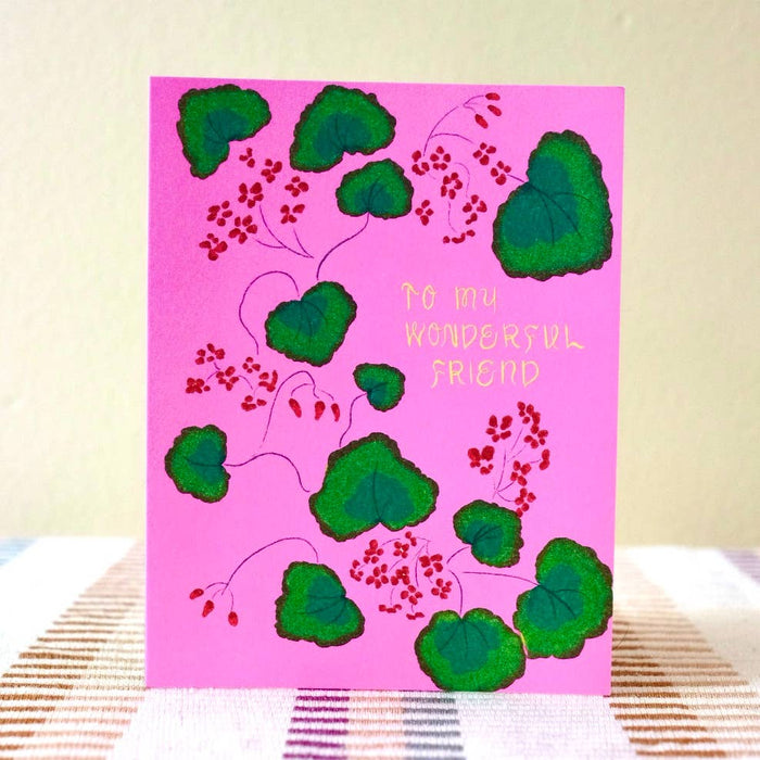 My Wonderful Friend Card