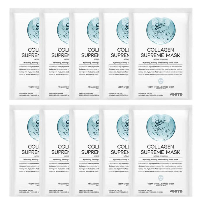 OOTD Beauty Collagen Supreme Mask 10 sheets