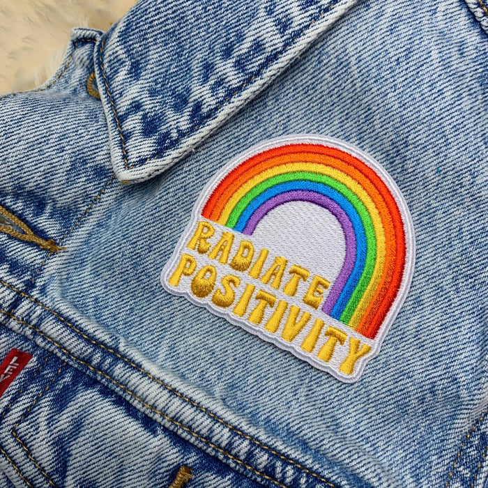 Radiate Positivity Rainbow Patch