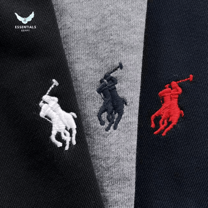 Ralph Lauren Sweatshirt – Zip - Up Track Logo - ESSENTIALS EGYPT