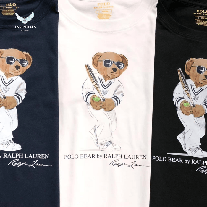 Ralph Lauren T-Shirt – Polo Bear in All - White Fit - ESSENTIALS EGYPT
