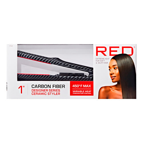 Red By Kiss Designer Series Ceramic Flat Iron 1"