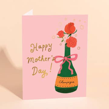 Roses & Champers Card