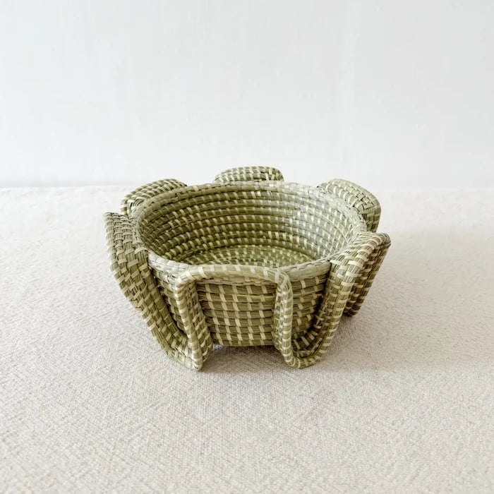 Serpent Sweetgrass Basket