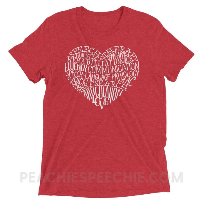 Red Triblend / XS