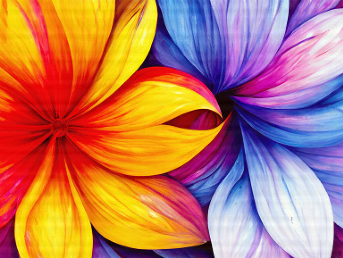 Swirling Flower Petals