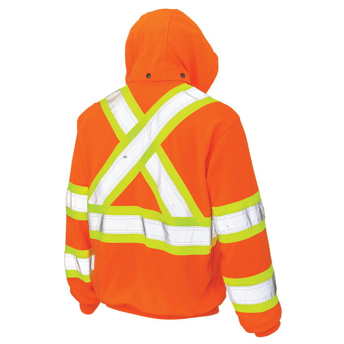 Tough Duck Men's Fleece Unlined Safety Hoodie Sweatshirts & Hoodies Tough Duck