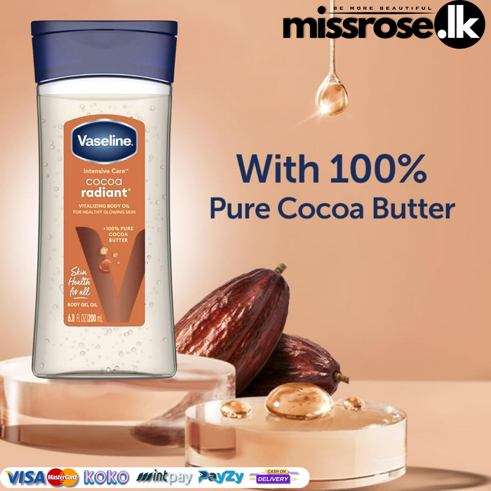 Vaseline Intensive care Cocoa radiant Body oil 200ml