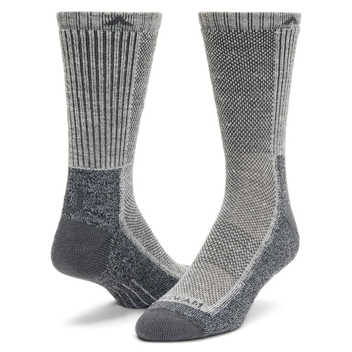 Wigwam Cool-Lite Hiker Crew Midweight Sock Socks Wigwam Grey Charcoal L