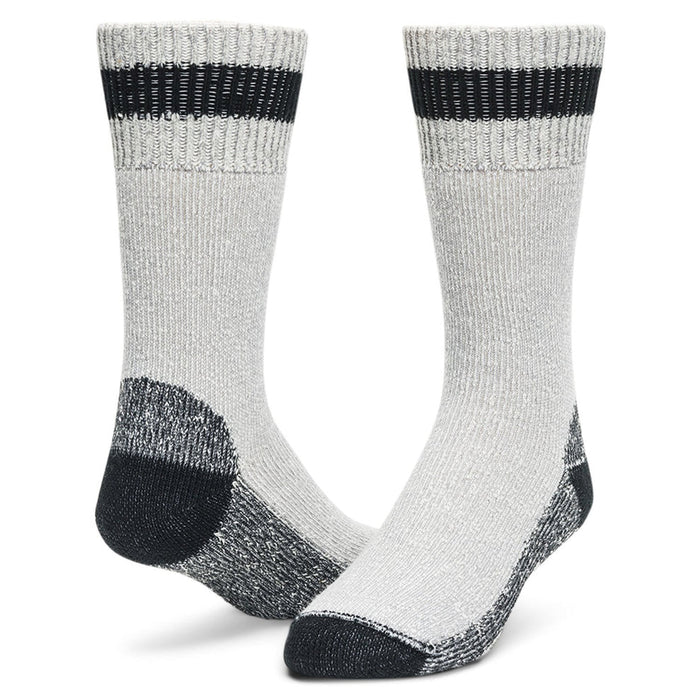 Wigwam Diabetic Thermal Heavyweight Crew Sock With Wool Socks Wigwam Grey Black L