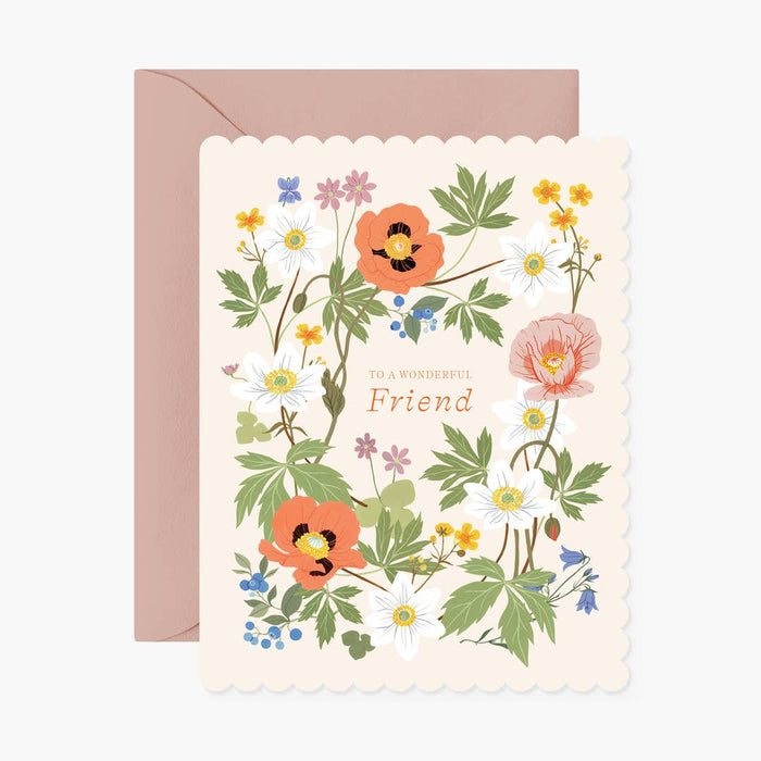 Wonderful Friend Card