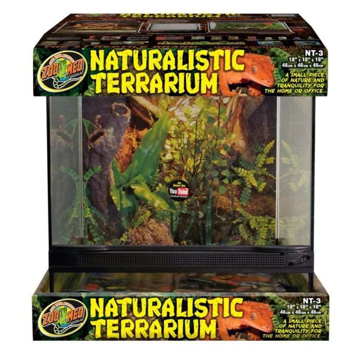 Zoo Med Naturalistic Terrarium 18x18x18":Jungle Bob's Reptile World