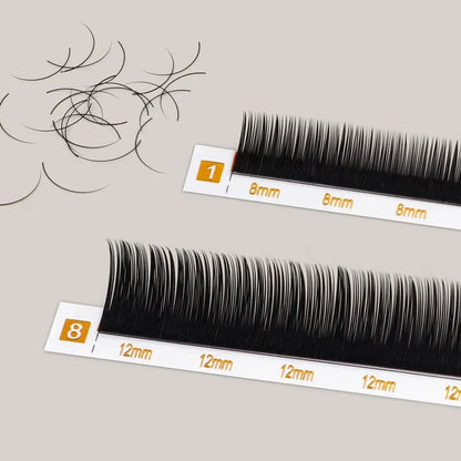 Premium Classic Lash Extensions 0.18mm| Swaniya Lashes
