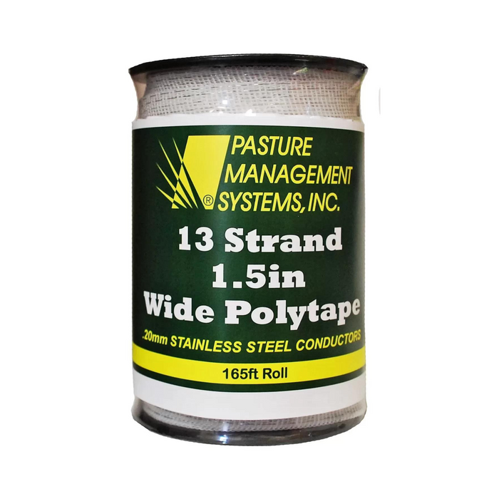 13 Strand Stainless Steel 1-1/2" Polytape - Pittsboro Feed