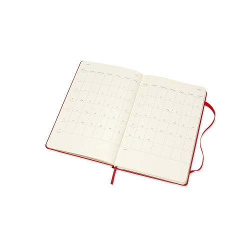 18 MONTH PLANNER: LARGE HARDCOVER, RED