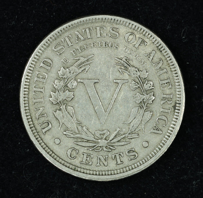 1895 5c Liberty V Nickel Five Cent Coin