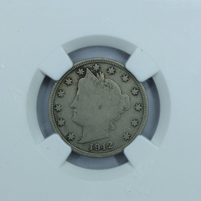 1912 S (San Francisco) Liberty Head V Nickel 5c - NGC VG10