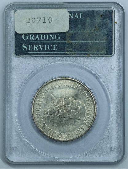 1954 S (San Francisco) Washington Carver Half Dollar 50c Commem. - PCGS MS64 Rattler